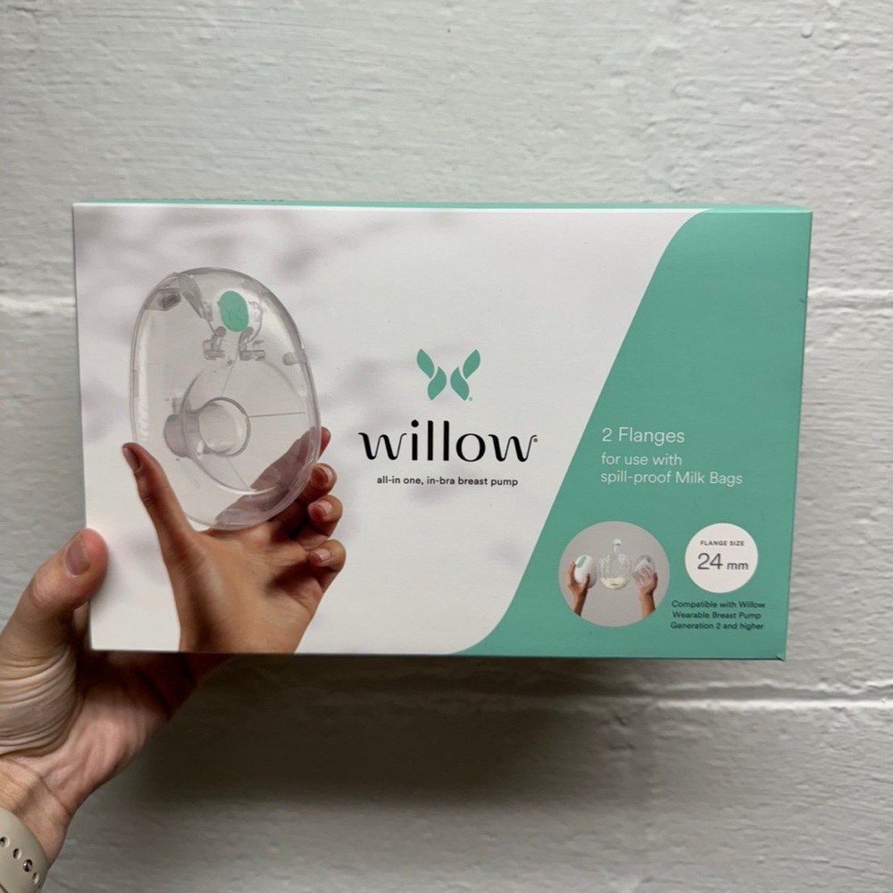 NIB Willow Breast Pump Flanges